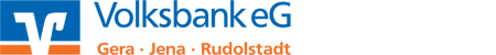 Logo Volksbank eG Gera•Jena•Rudolstadt - Verlinkt zur Startseite